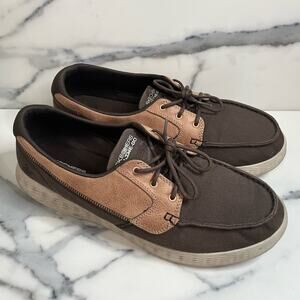 Skechers | Men's Brown Go Glide High Seas Slip On Comfort Loafer Sz 12